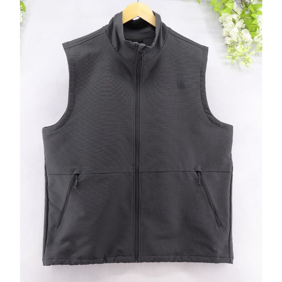 The North Face Men's 2XL Camden Soft Shell Vest Asphalt Gray Hiking Golf - Picture 1 of 9